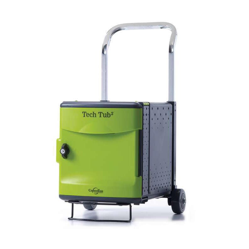 Copernicus Tech Tub2 Trolley for iPads for use with USB-C 20W Adapter, Holds 6 Devices, Item Number 2087481